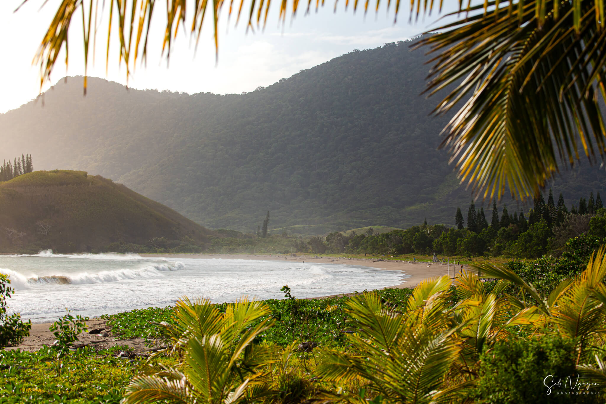 Fin de journée – Roche percée